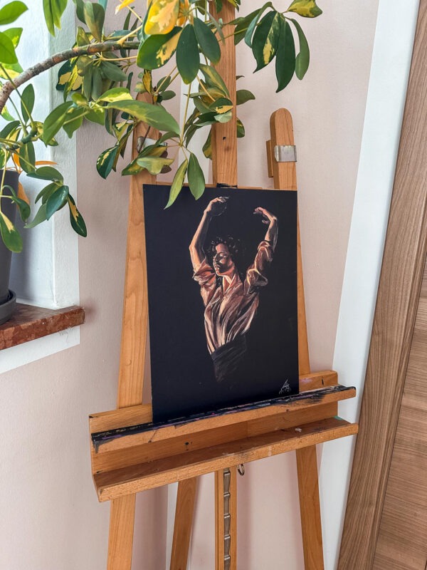 "Dance" auf Platte • 30 x 40 cm