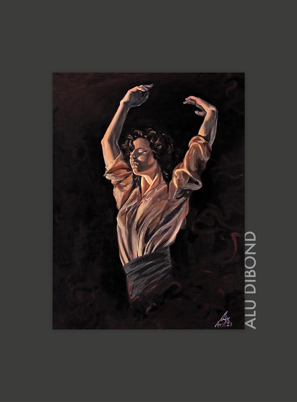 "Dance" – 30 x 40 cm | AluDibond Platte