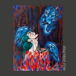 "Der Letzter Atemzug" – 30 x 40 cm | AluDibond Platte