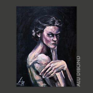"Zorn" – 30 x 40 cm | AluDibond Platte