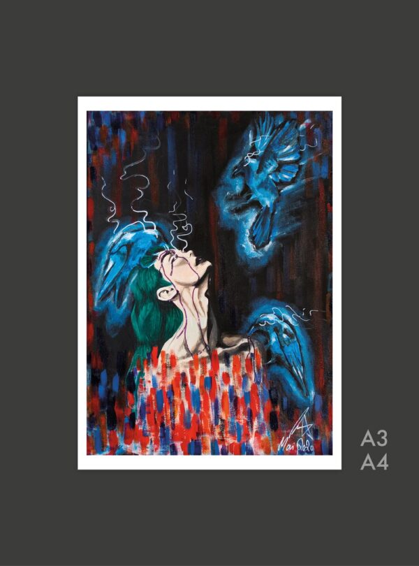 "Der letzte Atemzug" - A4 | A3 Print