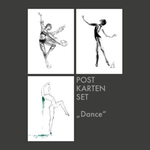 Postkartenset "Dance"