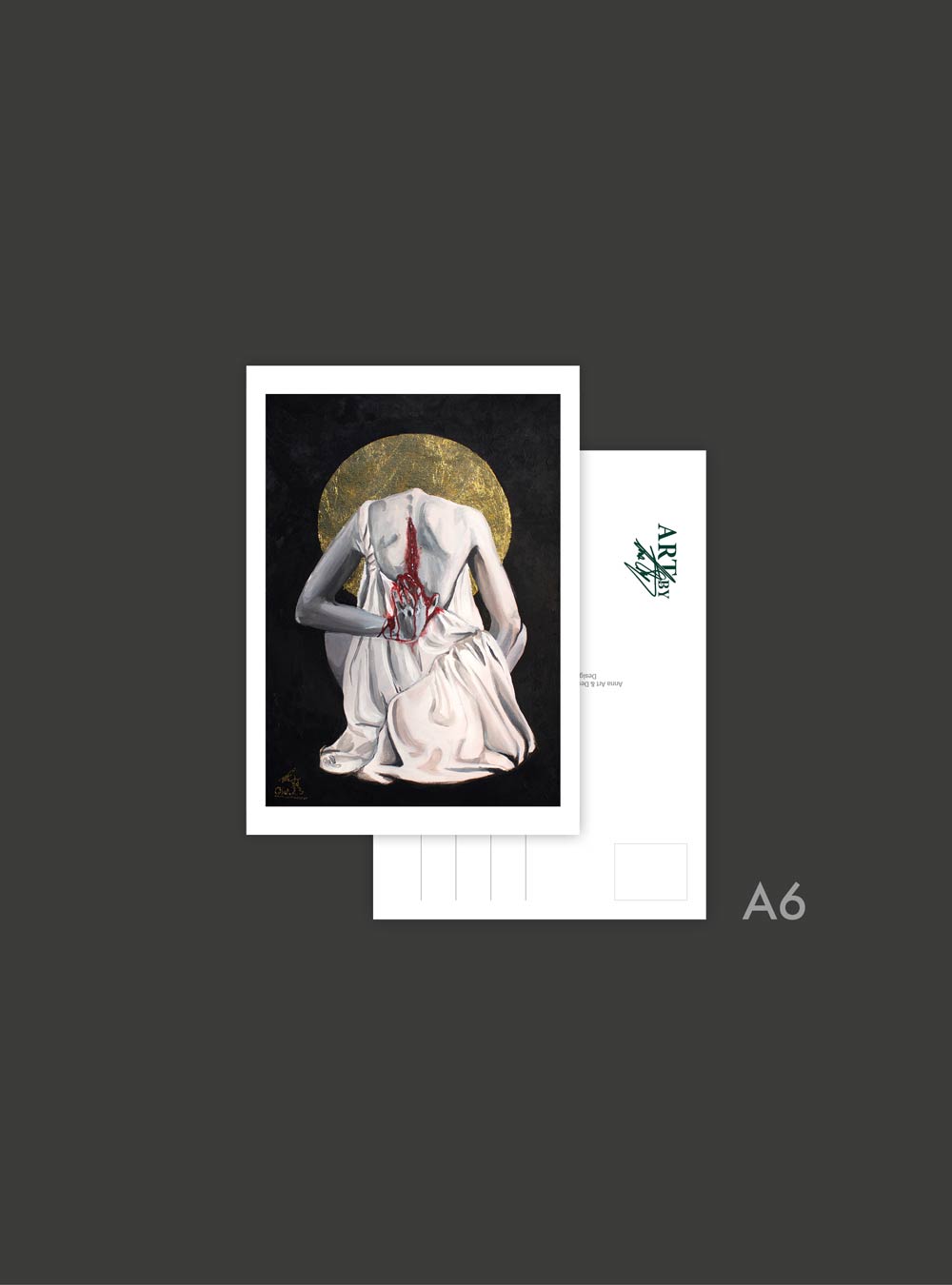 Postkartenset "Schmerz" – Bild 4