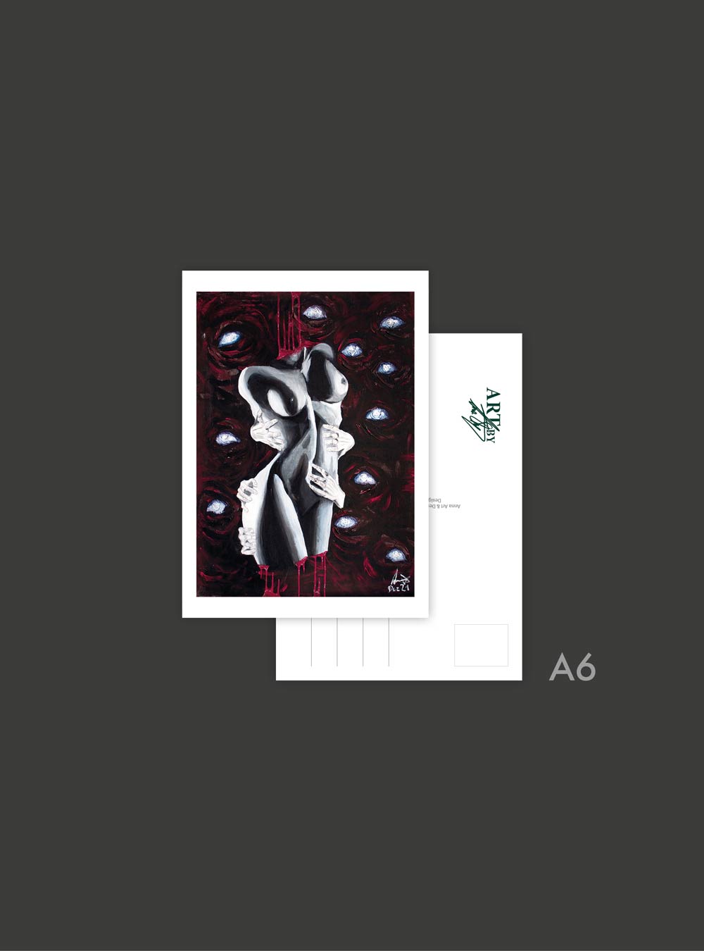 Postkartenset "Schmerz" – Bild 2