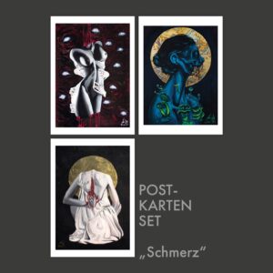 Postkartenset "Schmerz"