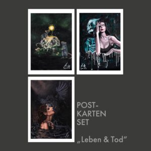 Postkartenset "Leben & Tod"