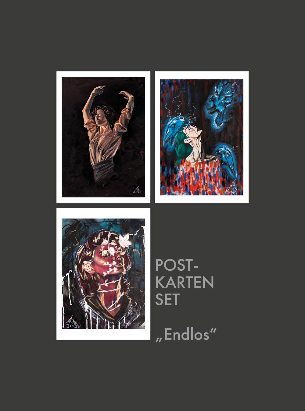 Postkartenset "Endlos"