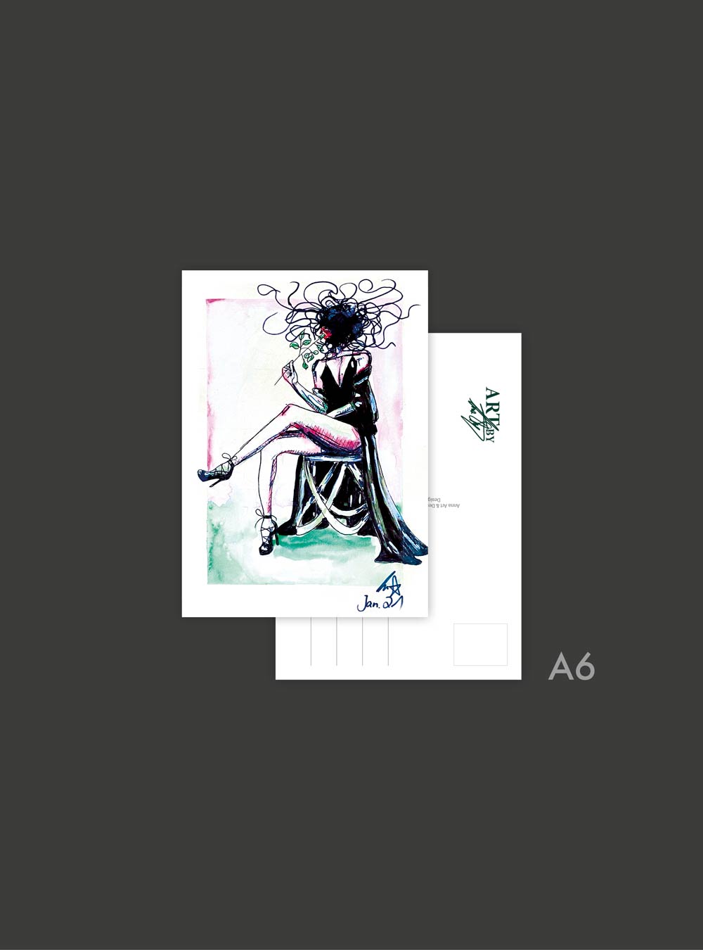 Postkartenset "Women" – Bild 2